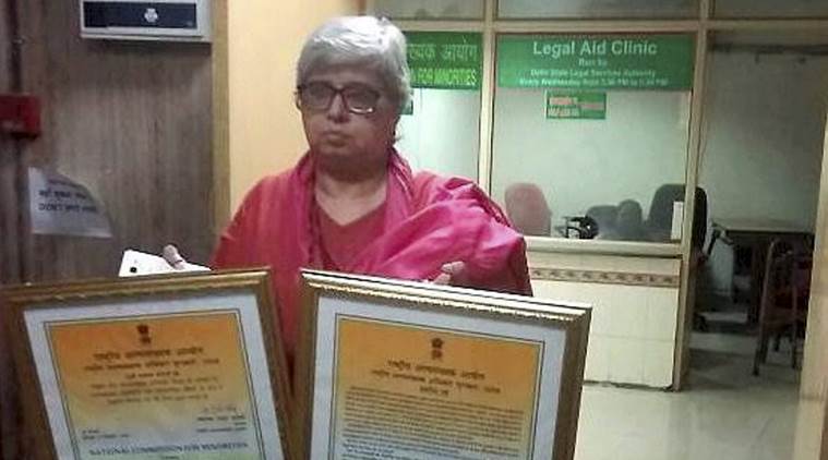देश में पैदा हुए असुरक्षा के माहौल के खिलाफ शबनम हाश्मी ने लौटाया अवार्ड
