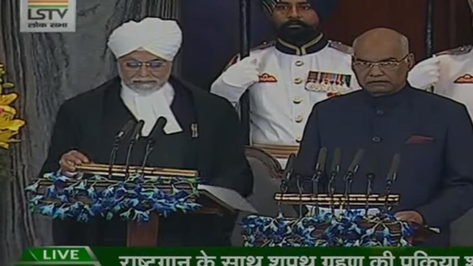 रामनाथ कोविंद ने ली राष्ट्रपति पद की शपथ