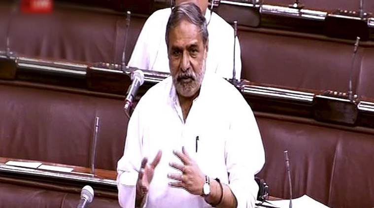 राष्ट्रपति के भाषण पर राज्य सभा में जेटली से भिड़े आनंद शर्मा