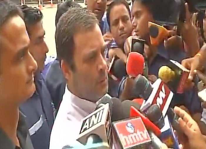 राहुल गांधी ने कहा, नीतीश ने पूरे बिहार को धोखा दिया