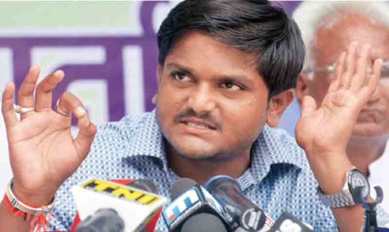 2015 के एक मामले में हार्दिक पटेल के खिलाफ गैर ज़मानती वारंट