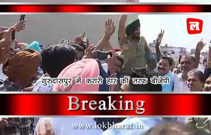 गुरुदासपुर में करारी हार की तरफ बीजेपी, आप उम्मीदवार की ज़मानत जब्त होने के आसार