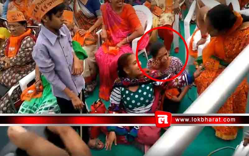 पीएम मोदी की सभा में मुस्लिम बच्ची से बुर्का उतरवाया, रो पड़ी बच्ची