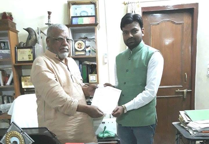 आज़म खान कांग्रेस (अल्पसंख्यक विभाग) के मंडल चेयरमैन न्युक्त