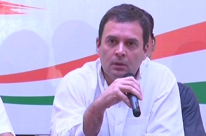 चुनाव प्रचार के अंतिम दिन राहुल गांधी ने फिर किये संघ, बीजेपी और पीएम मोदी पर प्रहार