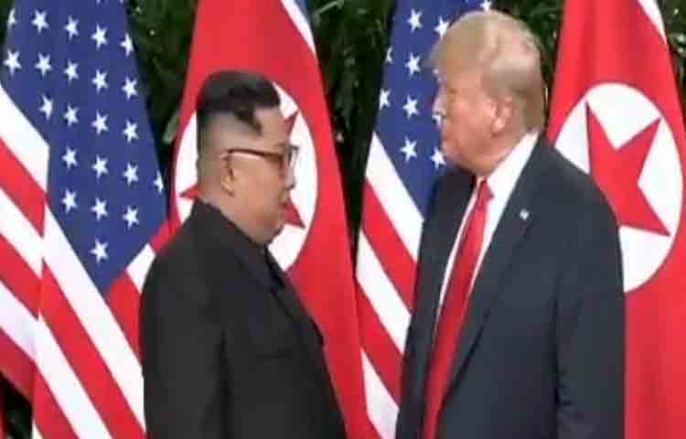किम-ट्रंप बैठक: अमेरिका-उ.कोरिया में हुआ करार, किम पूर्ण परमाणु निरस्त्रीकरण के लिए राजी
