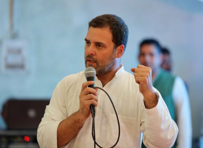 राहुल गांधी का एलान: सरकार में आने पर आम ज़रूरतों की चीज़ो से जीएसटी हटाएगी कांग्रेस