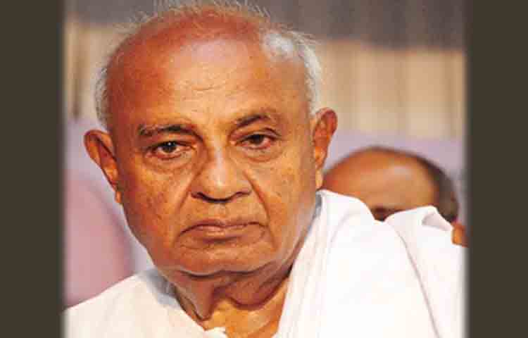 राहुल गांधी को पीएम पद का उम्मीदवार बनाने को देवेगौड़ा का समर्थन