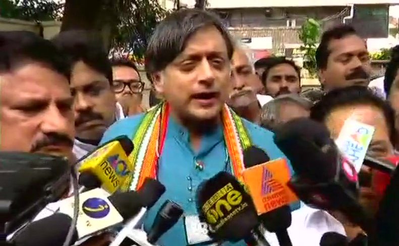 कांग्रेस अध्यक्ष पद के लिए 30 सितंबर को नामांकन करेंगे शशि थरूर