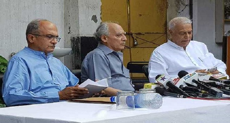 यशवंत सिन्हा, अरुण शौरी और प्रशांत भूषण का दावा: राफेल डील देश का सबसे बड़ा रक्षा घोटाला