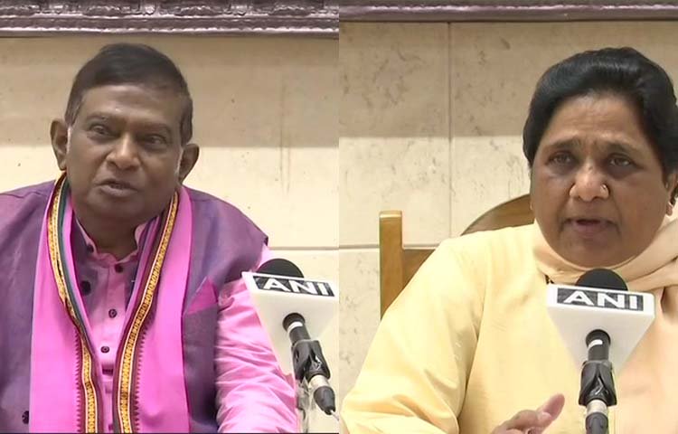 बसपा म प्र में अकेले और छत्तीसगढ़ में अजीत जोगी की पार्टी के साथ मिलकर लड़ेगी चुनाव