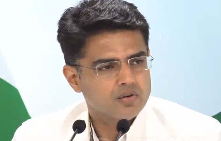 सचिन पायलट ने कार्यकर्ताओं से की शांतिपूर्ण माहौल बनाये रखने की अपील