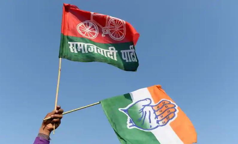 इलाहाबाद विश्वविधालय में एनएसयूआई और सपा छात्र सभा ने विधार्थी परिषद को रोका