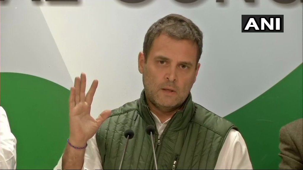 राहुल फिर बोले “चौकीदार ही चोर है”, राफेल डील पर उठाये बड़े सवाल