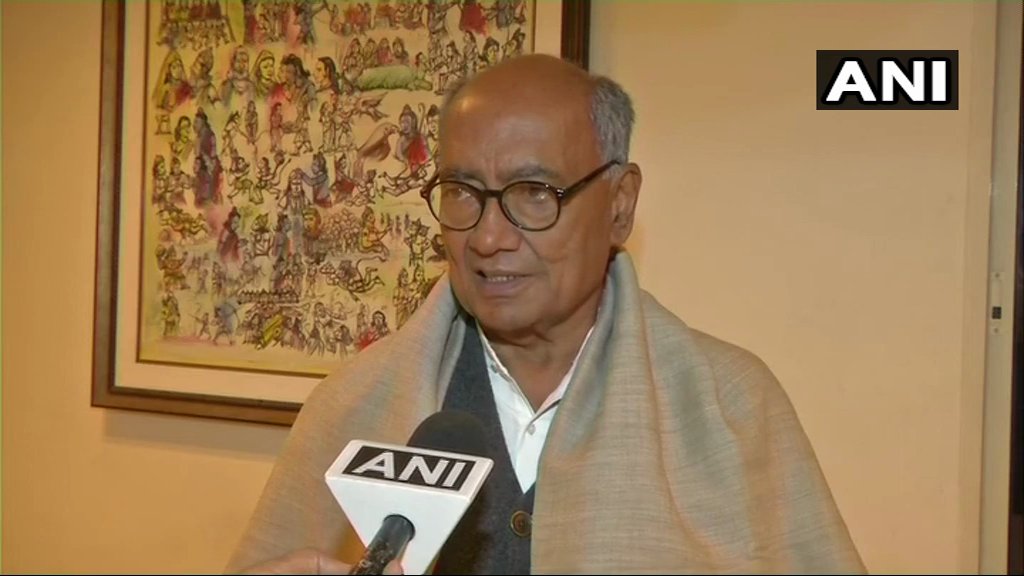 दिग्विजय सिंह ने फिर दोहराया अपना दावा: कांग्रेस जीत रही 126 से 132 तक सीटें