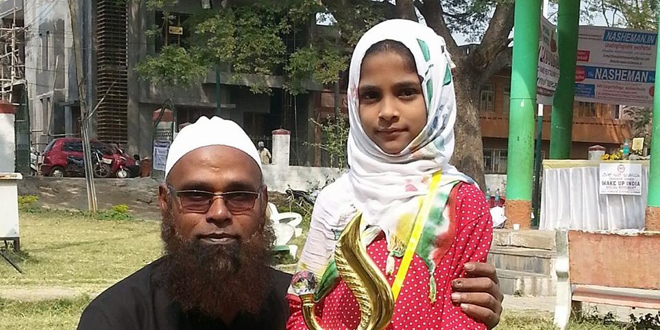 7 साल की रिफाह का नाम गोल्डन बुक ऑफ वर्ल्ड रिकॉर्ड में दर्ज हुआ