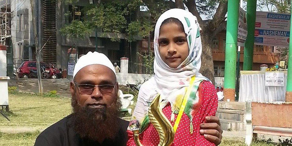 7 साल की रिफाह का नाम गोल्डन बुक ऑफ वर्ल्ड रिकॉर्ड में दर्ज हुआ