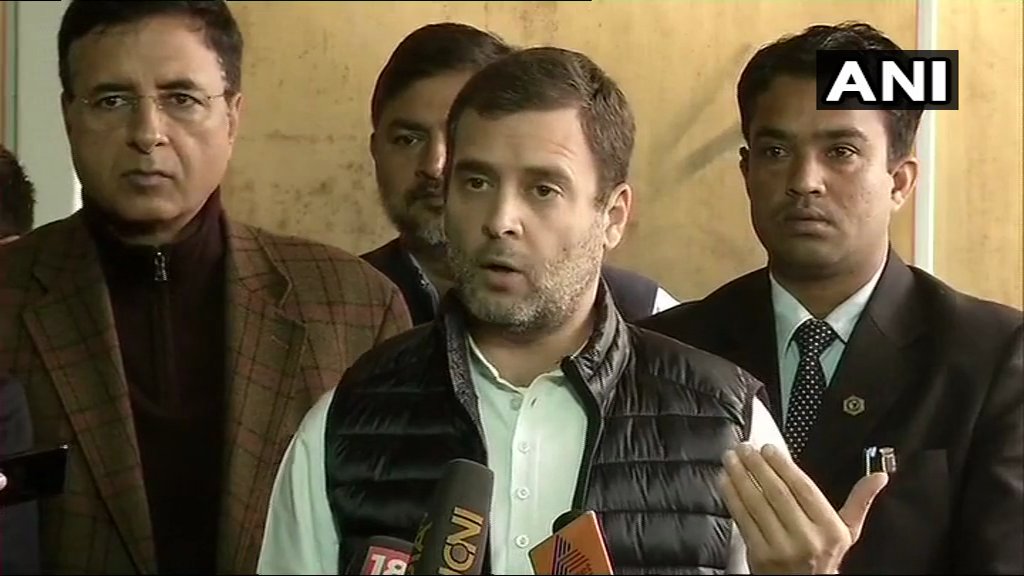 राहुल बोले “मुझे गाली देने की जगह राफेल पर जबाव दे सरकार”