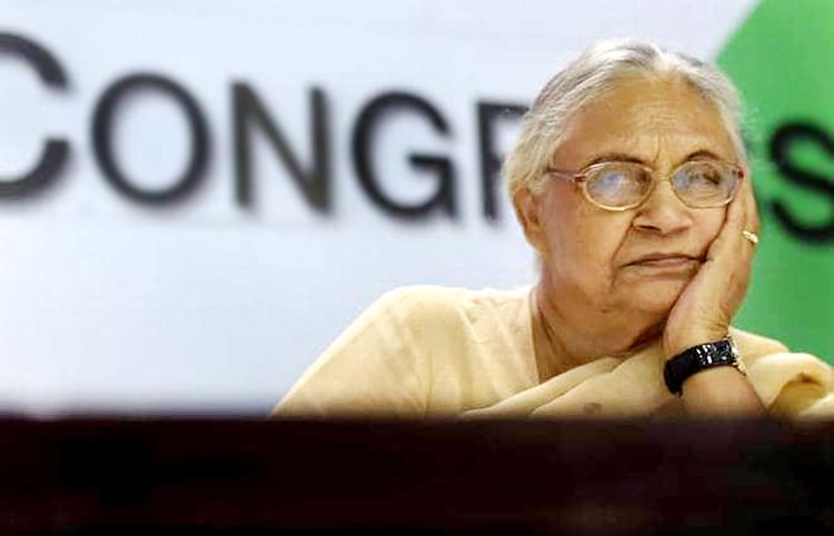आज अध्यक्ष पद संभालेंगी शीला दीक्षित, कांग्रेस को फिर से खड़ा करना चुनौती