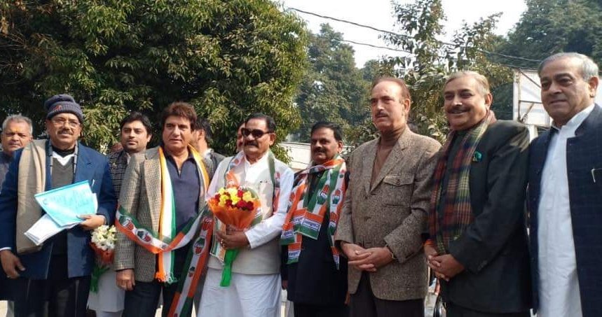 यूपी: कांग्रेस को बड़ी सफलता, दो बार के BJP विधायक एवं आईपीएस कांग्रेस में शामिल