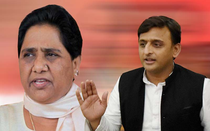 उत्तर प्रदेश में 37-37 सीटों पर लड़ेंगे सपा, बसपा