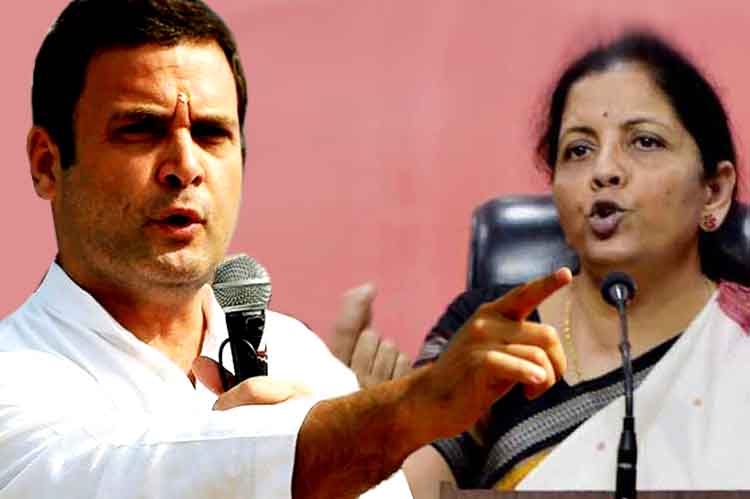 राहुल ने रक्षामंत्री से माँगा इस्तीफा, कहा ‘पीएम के झूठ पर पर्दा डालने के लिए रक्षामंत्री ने संसद में बोला झूठ’