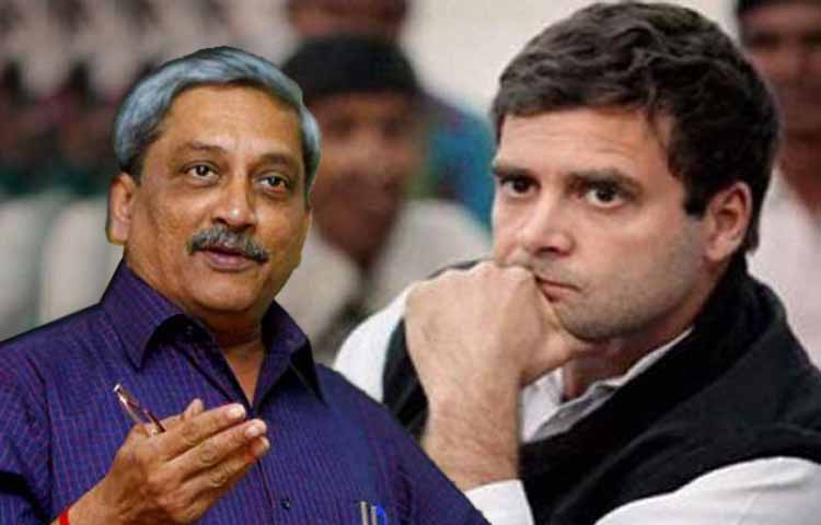 राफेल सौदे पर मोदी सरकार की घेराबंदी के बीच पर्रिकर से मिले राहुल