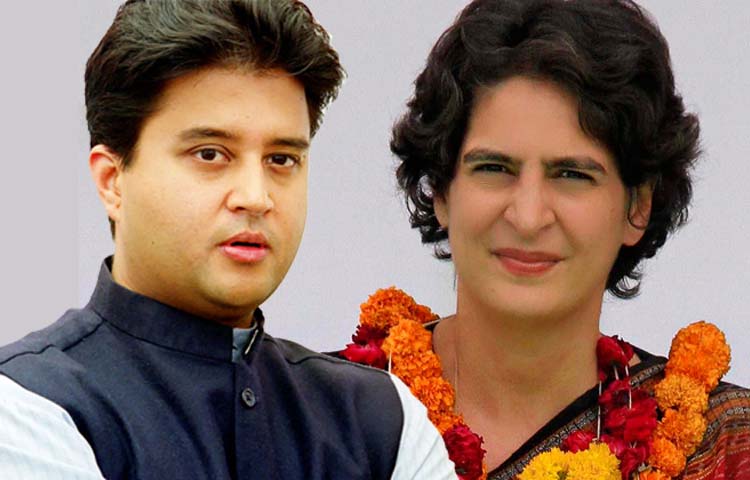 प्रियंका और सिंधिया फिर लखनऊ दौरे पर, गठबंधन को लेकर होगी अंतिम बात