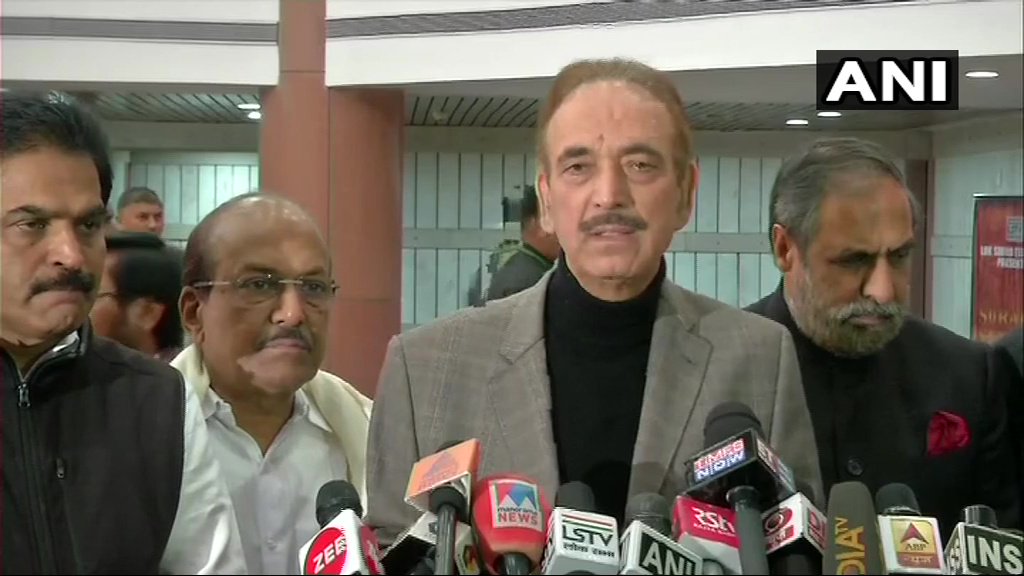 पुलवामा हमला: संसद में सर्वदलीय बैठक में निंदा प्रस्ताव पास