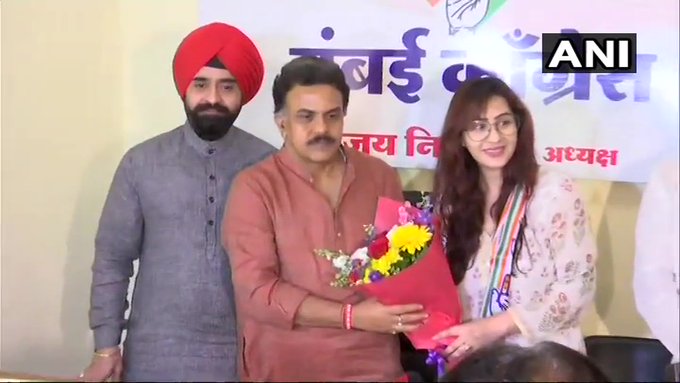 अभिनेत्री शिल्पा शिंदे ने थामा कांग्रेस का हाथ