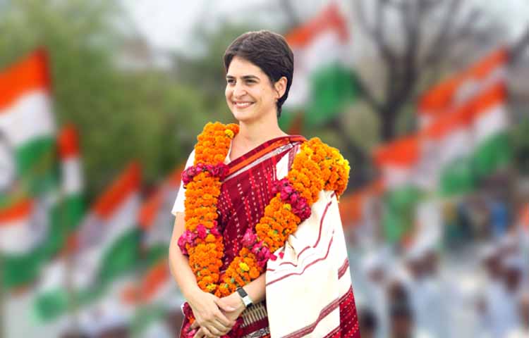 प्रियंका आज से संभालेंगी पार्टी का काम, लखनऊ में बड़े रोड शो से होगी एंट्री