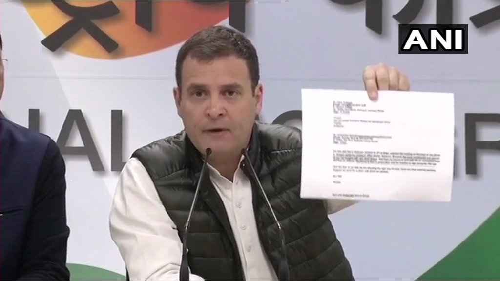 राफेल पर एक और खुलासा, राहुल ने पूछा ‘अंबानी को दस दिन पहले राफेल डील का कैसे पता चला’