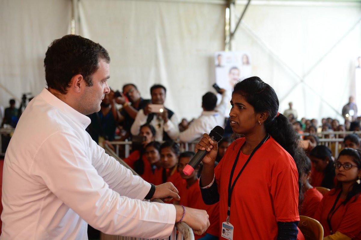 महिला दिवस पर बोले राहुल: कांग्रेस की सरकार आएगी तो पास होगा महिला आरक्षण बिल