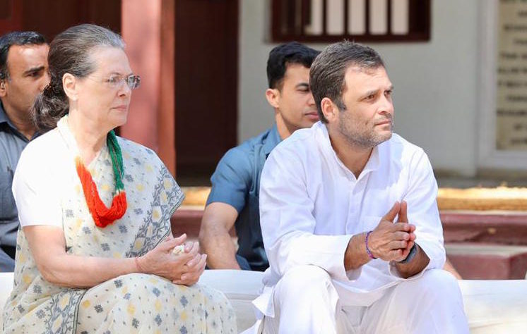 मोदी-शाह के गढ़ से कांग्रेस शुरू करेगी चुनाव अभियान, सोनिया, राहुल, प्रियंका पहुंचे