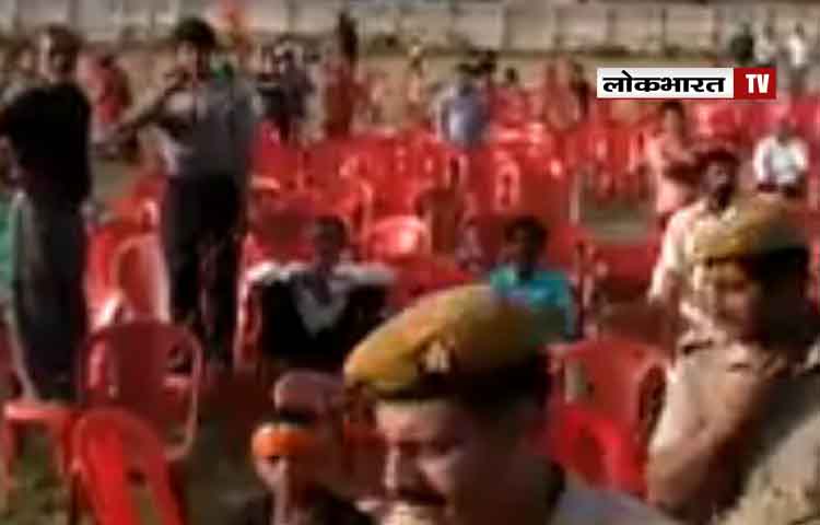 अमित शाह की रैली में खाली कुर्सियों ने बीजेपी की चिंता बढ़ाई