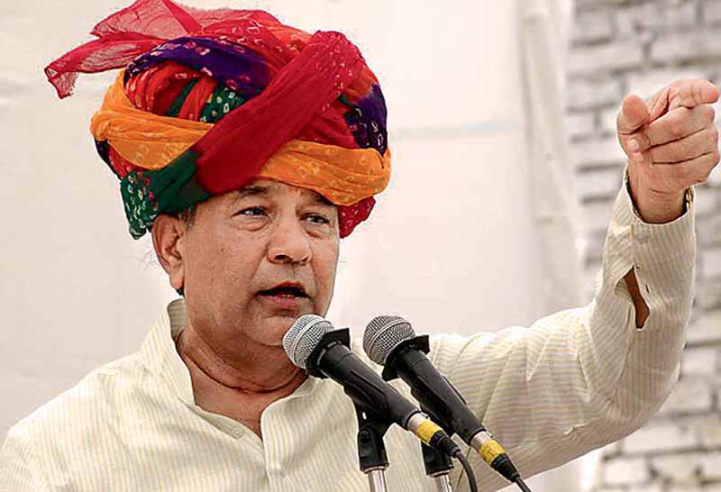 राजस्थान: कई बार के बीजेपी विधायक घनश्याम तिवाड़ी ने थामा हाथ