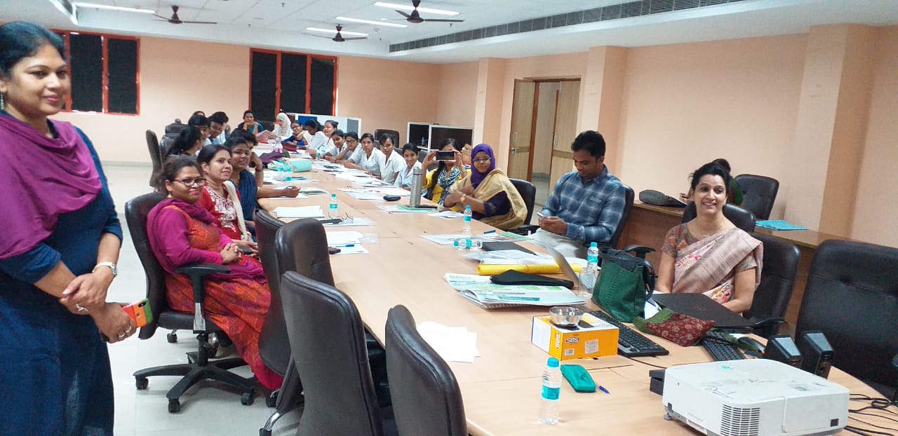 मातृ, शिशु एवं छोटे बच्चों के पोषण पर प्रशिक्षण कार्यशाला का आयोजन