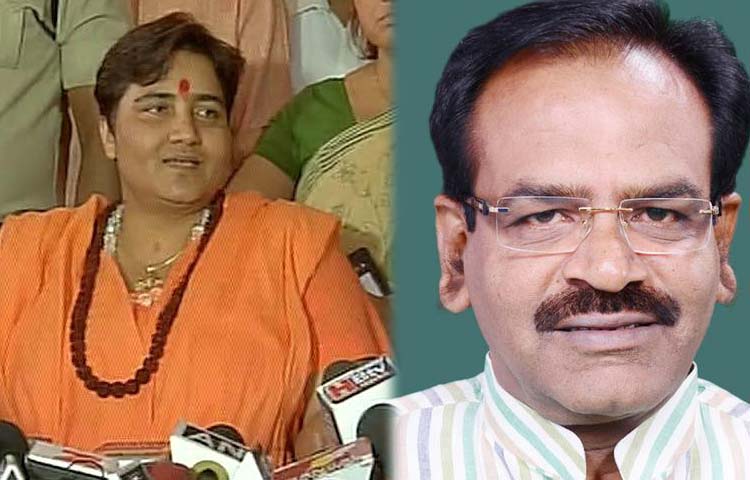 आलोक संजर ने भी भरा नामांकन, क्या चुनावी मैदान से हट रही साध्वी प्रज्ञा ?