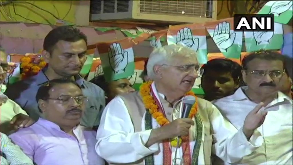 मोदी से मेरी लड़ाई है, जो सामने आएगा चूर चूर कर दुंगा – सलमान खुर्शीद