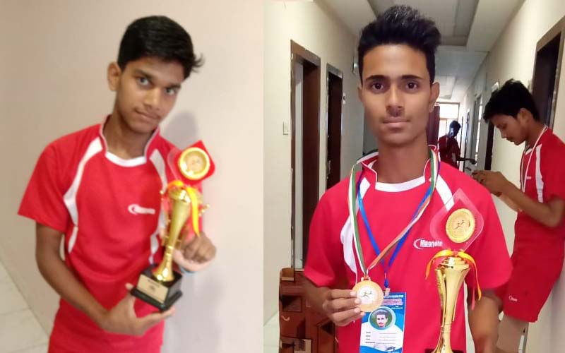 तनवीर और फैज़ान ने बढ़ाई जिले की शान, जीते गोल्ड मेडल