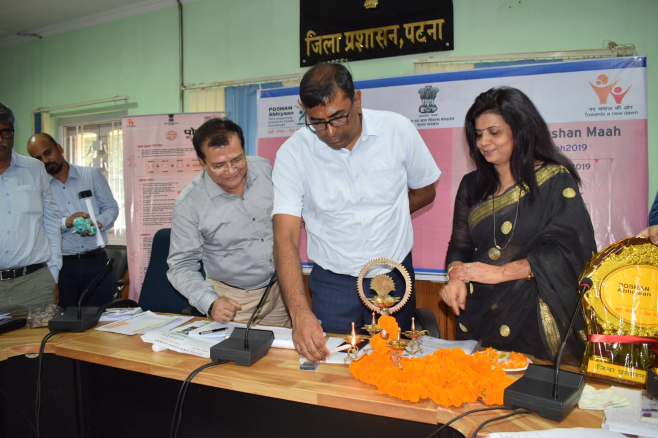 राष्ट्रीय पोषण माह सेमिनार का हुआ आयोजन