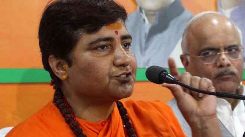 बीजेपी सांसद प्रज्ञा ठाकुर के बयान पर बीजेपी की चुप्पी, कांग्रेस ने उठाये सवाल