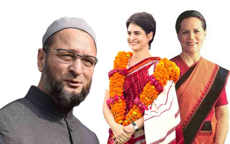 सोनिया, प्रियंका, ओवैसी सहित दर्ज़नभर के ख़िलाफ़ कोर्ट में परिवाद