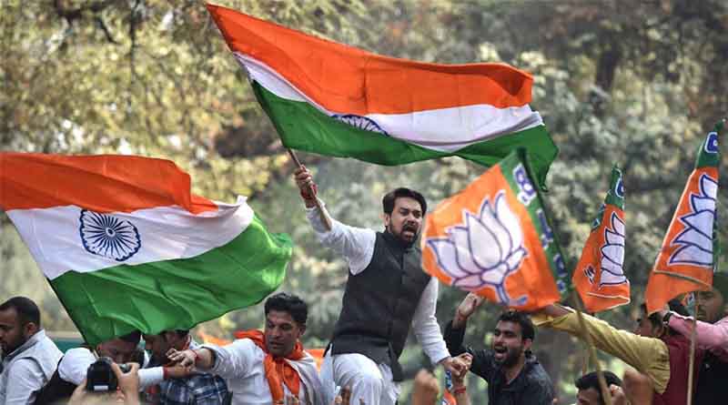 उत्तर प्रदेश, हरियाणा में तेजी से गिरे ग्राफ के बाद बीजेपी ने रद्द की तिरंगा यात्रायें