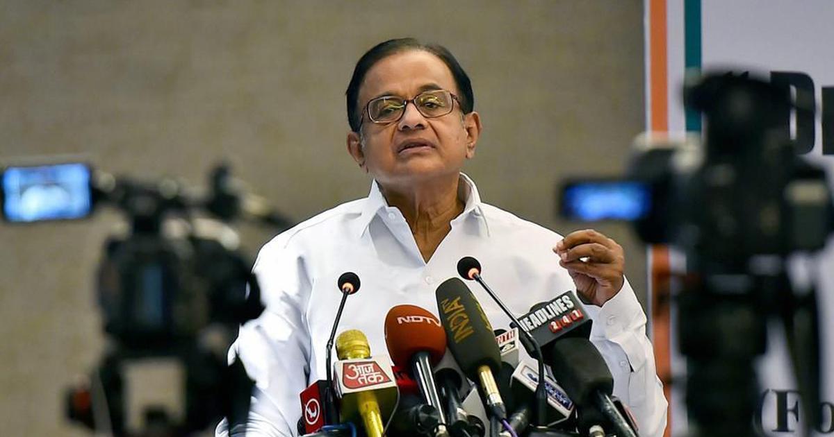 चिदंबरम बोले “भारत एक अनूठा संसदीय लोकतंत्र, जहाँ कोई सवाल नहीं पूछ सकता”