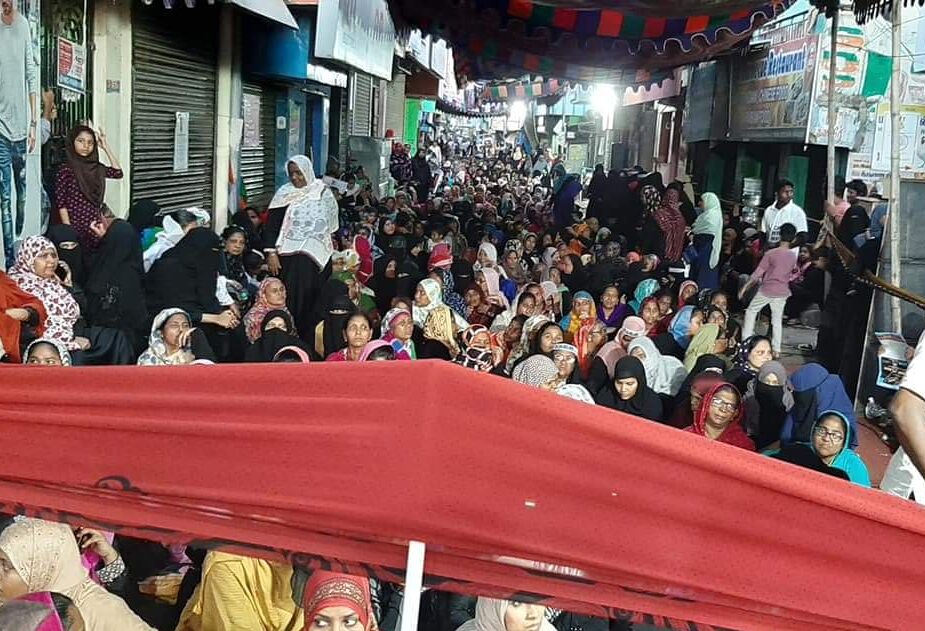 चेन्नई का शाहीन बाग़ बना वाशरमेंपेट में कोरोना के कारण रोका गया प्रदर्शन