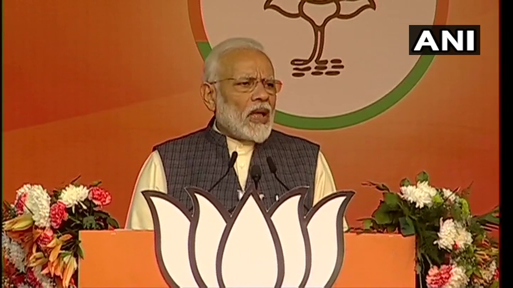 बीजेपी नेताओं की भाषा पर पीएम मोदी मौन, शाहीन बाग़ को बताया राजनीतिक डिजायन