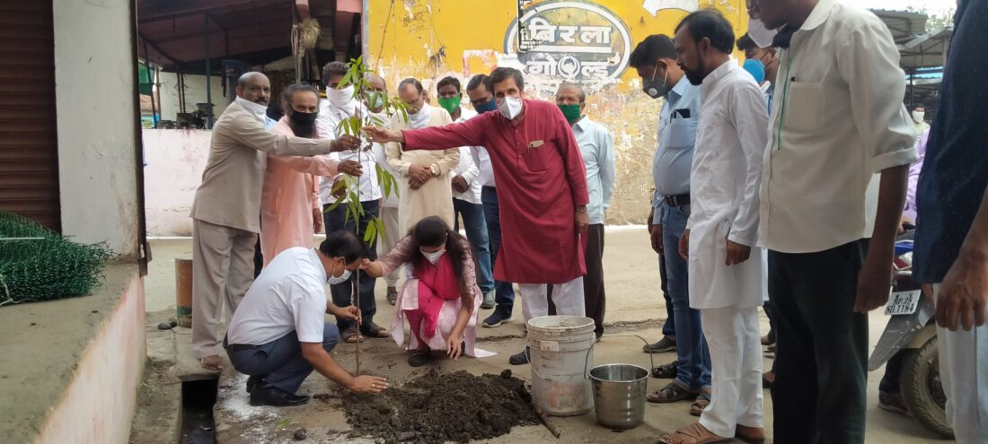 अतिरिक्त जिला एवं सत्र न्यायाधीश ने किया वृक्षारोपण