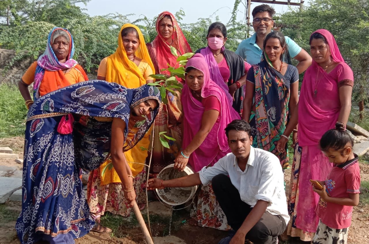 पर्यावरण संरक्षण के लिए लगाए पेड़ पौधे, मिलजुल कर करेंगे वृक्षों की देखभाल