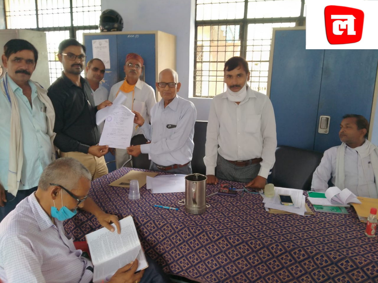 बार एसोसिएशन चुनाव में पहले दिन नौ अधिवक्ताओं ने कराया नामांकन